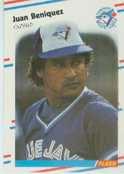 1988 Fleer Baseball Cards      104     Juan Beniquez